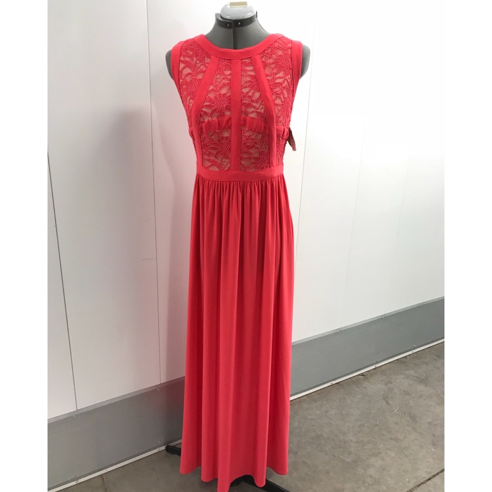 New short sleeve long red short sleeve dress